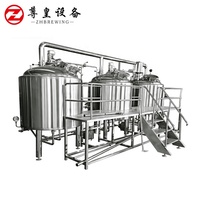 Appareil de brassage de bière artisanal, 100l, 200l, 300l, 500l, 800l, 1000l, et 3000l, équipement pour brassage de bière