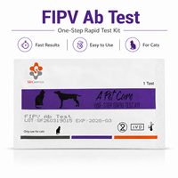 Tarjeta de Prueba Rápida de Anticuerpos FIPV para Gatos, Resultado Rápido, Kit de Diagnóstico Rápido de FIP Felina, Venta al Por Mayor de Fábrica