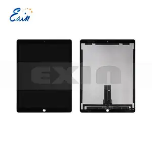 A1670 A1671สำหรับ iPad Pro 12.9 "2nd Gen LCD Touch Screen Digitizer ชุดสายสีดำสีขาว