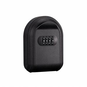 Custom Logo Key Storage Outdoor Wall Mount Full Plastic Rotary Button Door Mount 4 Digit Combination Key Security <b>Lock</b> <b>Box</b> - Product Image 1