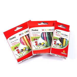Foska Offre Spéciale Bon Prix Haute Qualité Sécurité Non Toxique Coloré Enfants Art Fournitures Multi-couleurs crayons avec logo personnalisé - Product Image 5