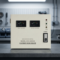 Régulateur de tension automatique monophasé SVC-2000VA 2KVA à commande servo-moteur AVR