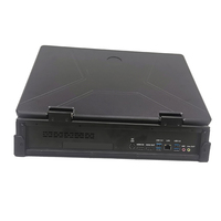 Serveur industriel portable de 15.6 pouces pour ordinateur Boîtier PC en alliage d'aluminium-magnésium Mémoire DDR4 Durabilité améliorée Stock extérieur
