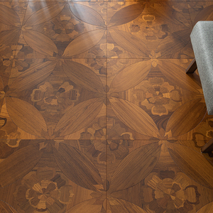 Parquet radial en chêne rouge américain multicouche AVANTIMORA, revêtement en poudre, résistant au feu, norme CE AB, 20 mm, pour chambre à coucher - Product Image 2