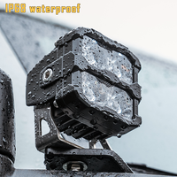 Ripdark brevet 12V/24V LED A-pilier fossé Pod lumières nouvelle lumière de travail de pare-chocs pour camions Bronco Wrangler F150 Tacoma Hilux