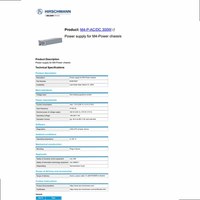 M4-power 3 M4-p-ac/dc 300w 24vdc Power Supply Module for Modular Industrial Ethernet Switch System Plc
