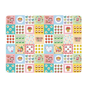 Alfombra de Seda de Hielo para Mascotas, Rectangular, Refrescante, para Perros, 45x60cm, 50x70cm, 65x90cm, 85x120cm, con Diseño de Dibujos Animados, para Verano - Product Image 1