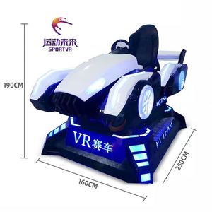 Simulateur de course VR éducatif en fibre de verre, machine de vulgarisation scientifique à mouvement réaliste pour garderies, aéroports, maisons et extérieur - Product Image 3