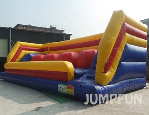 2021 migliori 10x4 metro <span class=keywords><strong>grande</strong></span> baller sport gonfiabili 2020 a buon mercato 4 palle gonfiabili wipeout <span class=keywords><strong>giochi</strong></span> per bambini e adulti - Product Image 1
