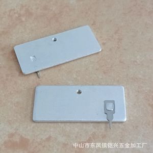 Aluminum Heat Sink 45x20x2 Mm Rectangular Aluminum <b>Block</b> For Mosfet Schottky Diode Scr Heat Dissipation - Product Image 2