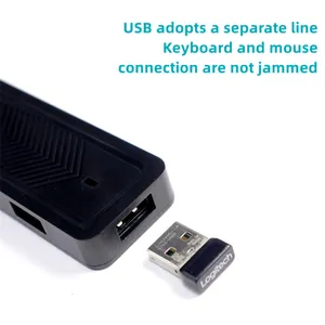 Station d'accueil USB multifonctionnelle 4 x USB-A 3.2 Gen2 10Gbps + TF, emplacement pour carte d'ordinateur portable, Hub USB-A 6 en 1, vente en gros