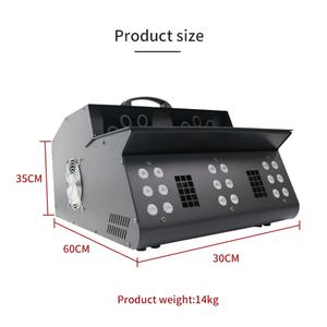 Máquina de Burbujas de Niebla LED de 900W, Máquina de Humo con Burbujas LED para Fiestas y Bodas - Product Image 4