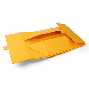 Luxury Folding <b>Box</b> Yellow Rigid Magnetic Good Quality <b>Box</b> Customized <b>Gift</b> Paper <b>Box</b> for Packing <b>Gifts</b> Clothing Shoes - Product Image 5