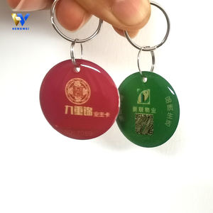 Aangepaste Logo Nfc/Rfid <span class=keywords><strong>Epoxy</strong></span> Sleutelhanger 13.56 Mhz Herschrijfbare Crystal Adhesive <span class=keywords><strong>Epoxy</strong></span> Access Control Nfc Kaart - Product Image 3
