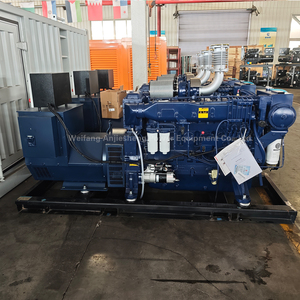 Generador Diésel Marino con Motor Weichai WP10 WP12, 250KVA, 300HP, Refrigerado por Agua de Mar, 400V, 1500/1800rpm, 50Hz, Auto ATS 1 - Product Image 2