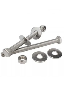Fabricante de fixadores de parafuso sextavado em aço inoxidável Din933 <span class=keywords><strong>m8x1.5</strong></span> com porca sextavada - Product Image 2