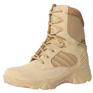Bottes de randonnée tactiques pour hommes et femmes - Style <span class=keywords><strong>militaire</strong></span> - Chaussures d'entraînement de plein air à tige haute - Product Image 2