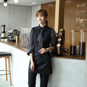 Uniformes <span class=keywords><strong>de</strong></span> travail personnalisés Chemises à manches longues pour hôteliers Vêtements <span class=keywords><strong>de</strong></span> travail pour les employés des restaurants et des cafés Vente en gros - Product Image 4