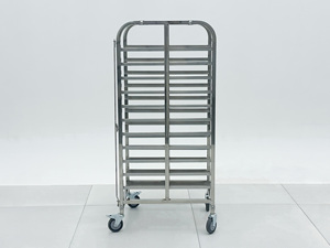 <span class=keywords><strong>Chariot</strong></span> <span class=keywords><strong>de</strong></span> rangement alimentaire multifonctionnel en acier inoxydable <span class=keywords><strong>de</strong></span> qualité commerciale, démontable, pour hôtel, cuisine, restaurant, boulangerie - Product Image 4