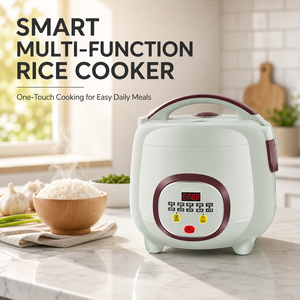 Cuisinière à <span class=keywords><strong>riz</strong></span> électrique multifonction <span class=keywords><strong>1</strong></span>,5 L à faible teneur en sucre, avec minuterie numérique, en plastique, prix de gros abordable, idéale pour cadeau promotionnel - Product Image 5