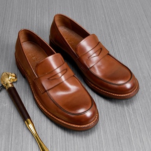 Chaussures habillées Oxford pour hommes de haute qualité, en cuir véritable, grandes tailles, idéales pour le printemps et les occasions professionnelles formelles - Product Image 2