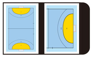 Tableaux d'entraînement sportifs ODM pliables en cuir pour basketball, football, volley-ball, handball, équipement d'entraînement pour entraîneurs sportifs - Product Image 3