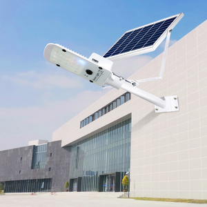 Lampadaire intelligent de nouvelle conception avec caméra étanche IP65 extérieur 100w Réverbère solaire divisé - Product Image 3