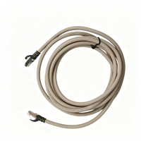 Cable LAN Cat7 Cat8 FTP con Ancho de Banda Constante de 10 Gbps, Baja Latencia, Enlace Ininterrumpido para Juegos y Transmisión