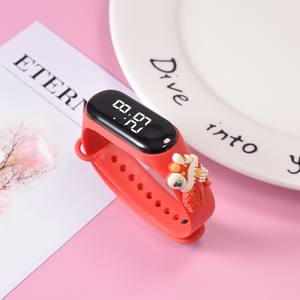 Nouvelle montre électronique numérique LED pour poupée, en plastique, étanche, écran tactile, cadeau créatif - Product Image 4