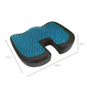 Car Outdoor Pressure Relief Orthopedic Ergonomic Memory Foam Gel Chair Seat <b>Cushion</b> <b>Pad</b> Pillow for Sleeping Hotel Knitted - Product Image 3
