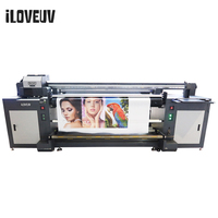 Impresora UV Híbrida de Rollo a Rollo y Plana, Máquina de Impresión UV Híbrida para Material de Vinilo PVC y Tablero KT