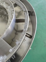 Vente directe usine : Alimentateur vibrant à godet pour alimentation douce, destiné aux capuchons pointus en plastique