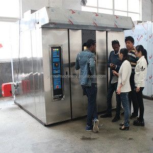 Nouveau four rotatif à convection à <span class=keywords><strong>air</strong></span> chaud industriel et commercial, 16 plateaux, diesel, 380V, avec <span class=keywords><strong>chariot</strong></span> et système d'eau - Product Image 5
