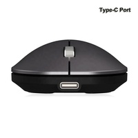 Computer Optische Maus Dual Model Wireless BT Maus Aluminium legierung Magnet abdeckung Typ C Anschluss für Notebook Mac iPad