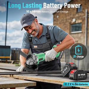20V Battery Powered Angle With Brushless Motor 8100rpm Speed for Industrial and DIY Use Includes Grinding Wheel CA-20A-2 Brushle - Product Image 3