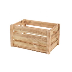 Bán buôn giá rẻ cổ điển handmade mộc mạc trái cây bằng gỗ thùng để bán - Product Image 1