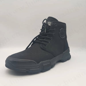 LXG, personnalisé Logo latéral Campus Style Canvas Shoes <span class=keywords><strong>Beige</strong></span> Color Ankle Inch <span class=keywords><strong>Combat</strong></span> <span class=keywords><strong>Boots</strong></span> for Training HSM304 - Product Image 3