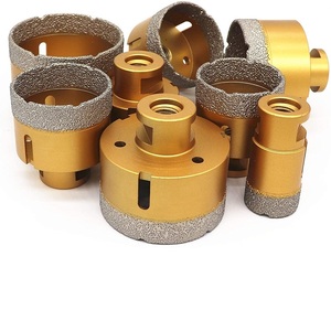Brocas de diamante para perforar azulejos de porcelana con conexión M14, diámetro exterior de 6-180 mm, brocas de diamante soldadas al vacío. - Product Image 4