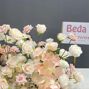 Beda hoa oải hương hoa hồng màu hồng phalaenopsis Rose hoa sắp xếp hoa bóng trung tâm bó hoa cho các sự kiện trang trí đám cưới