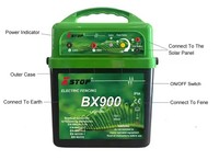 12V 160Km Zonne-Energie Omheining Aangedreven Energizer Vee Elektrische Afrastering Zonne-Energie Voor Boerderij Zonne-Energie Zonne-Energie Afrastering Voor Vee