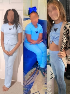 Ropa de Primavera para Adolescentes, Camiseta Informal Estampada y Pantalones Acampanados, Conjunto de 2 Piezas, Ropa de Verano para Niñas, Ropa de Boutique Suave para Niñas - Product Image 3