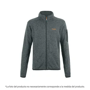 Truper maglione grigio oversize da uomo a maglia XXL a maniche lunghe inverno antirughe con stampa Jacquard per coppie - Product Image 1
