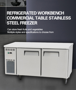 <span class=keywords><strong>Réfrigérateur</strong></span> professionnel en acier inoxydable à 2 portes sous comptoir avec compresseur Cubigel et thermostat Dixell, homologué CE - Product Image 3