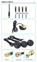 Gain élevé 698-2700Mhz omnidirectionnel étanche extérieur vis montage rondelle cellulaire Wifi 2.4GHz GSM GPS 3G 4G LTE 5G antenne