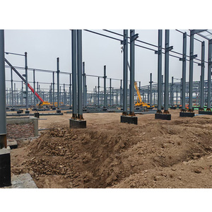 조립식 철골 건축 자재용 철제 기둥 및 빔 - Product Image 5