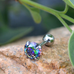 Toposh-Conjunto de pendientes de acero inoxidable 316L, pendientes de cartílago, <span class=keywords><strong>Tragus</strong></span>, Piercing para el cuerpo, joyería - Product Image 3