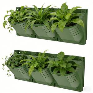 Nouveaux modèles <span class=keywords><strong>de</strong></span> jardin vertical intérieur/extérieur, panier à plantes suspendu à la fenêtre, jardinières murales suspendues pour la maison - Product Image 2