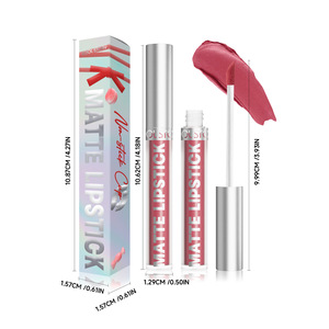 Lucidalabbra Opaco in 12 Colori, Rossetto Liquido Economico all'Ingrosso, Trucco Labbra a Lunga Durata, Rosso Sexy, Rosa, Nude, Gloss Labbra in Confezione Conveniente - Product Image 3