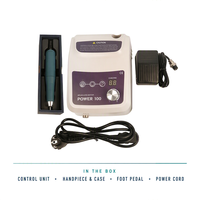 Micro-moteur électrique industriel pour laboratoire dentaire, équipement de coupe d'ongles, perceuse à ongles portable 60 000 tr/min, meulage sans balais