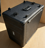 Boîtier de transport métallique 6U pour mixeur audio, amplificateur, équipement de scène, rack de rangement PE6UM - Boîte de rangement extérieure de 40 cm de profondeur